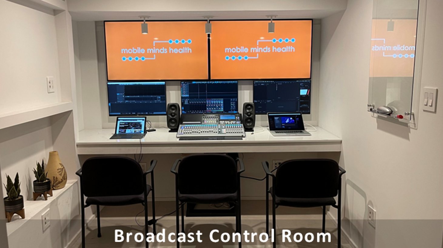 Broadcast control room