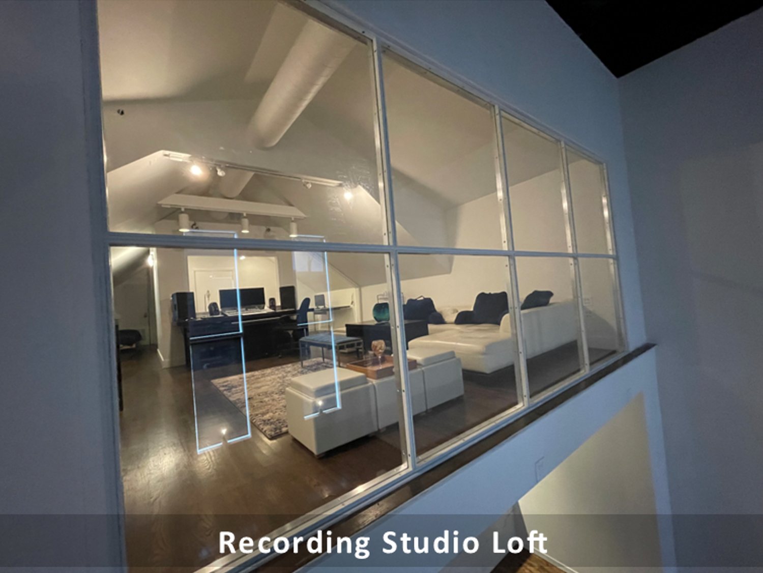 Recording studio loft